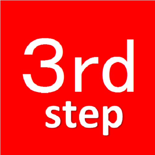 3rd step